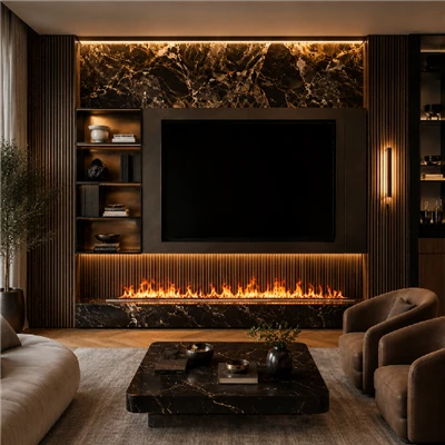 3d Steam Fireplace