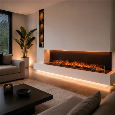 3d Water Vapor Electric Fireplace