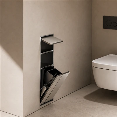 Bathroom Wall Mounted Trash Can