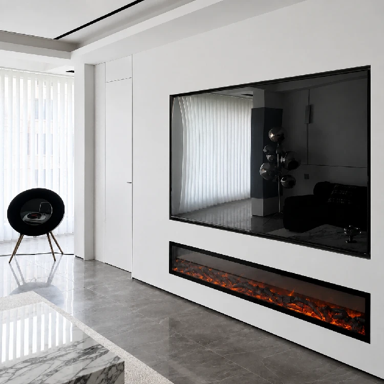 Smart Home Electric Fireplace